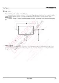 AN79L10 Datasheet Page 12