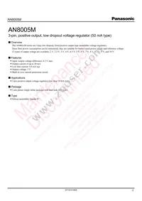 AN8005M-E1 Datasheet Page 3