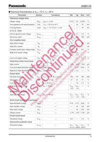 AN8014S-E1 Datasheet Page 3