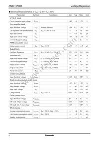 AN8016NSHE1V Datasheet Page 4