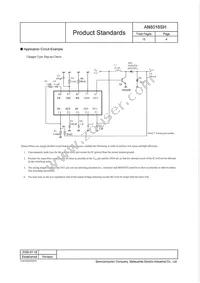 AN8016SH-E1V Datasheet Page 4