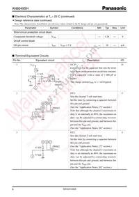 AN8049SH-E1 Datasheet Page 6