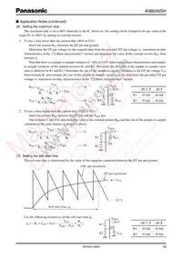 AN8049SH-E1 Datasheet Page 19