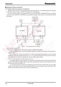 AN8049SH-E1 Datasheet Page 20