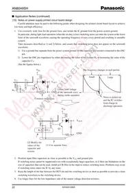 AN8049SH-E1 Datasheet Page 22