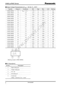 AN80L52RMSTX Datasheet Page 2
