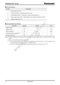 AN80M27RSPTX Datasheet Page 2