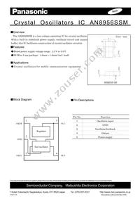 AN8956SSMTXL Datasheet Cover