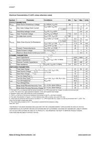 AO4427 Datasheet Page 2