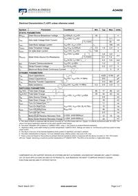 AO4456 Datasheet Page 2