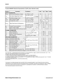 AO4619 Datasheet Page 5