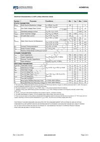 AO4801AL_001 Datasheet Page 2