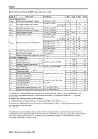 AO8814 Datasheet Page 2