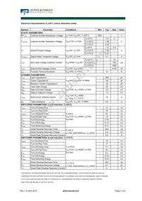 AOB10B65M1 Datasheet Page 2