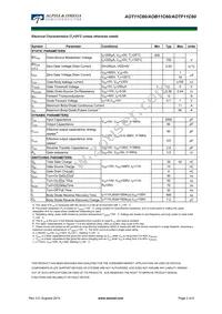 AOB11C60 Datasheet Page 2