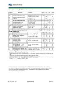 AOB9N70L Datasheet Page 2