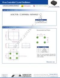 AOCJYR-12.800MHZ-M5649LF-T Datasheet Page 3