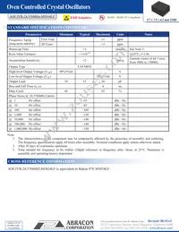 AOCJYR-24.576MHZ-M5834LF-T Datasheet Page 2