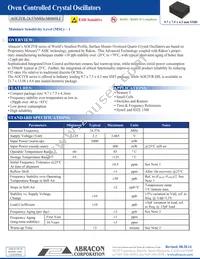 AOCJYR-24.576MHZ-M6069LF-T Datasheet Cover