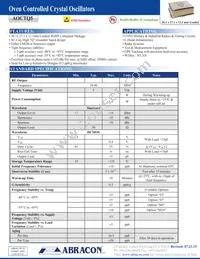 AOCTQ5-V-10.000MHZ-M5-SW Datasheet Cover