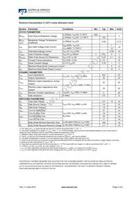 AOD4T60 Datasheet Page 2