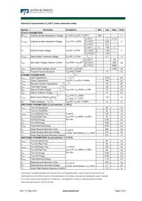 AOK20B65M2 Datasheet Page 2