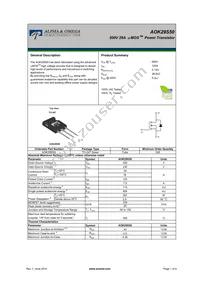 AOK29S50L Datasheet Cover