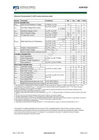 AON1620 Datasheet Page 2