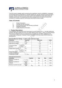 AON5802A Datasheet Page 2