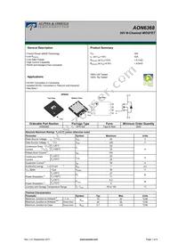 AON6368 Datasheet Cover