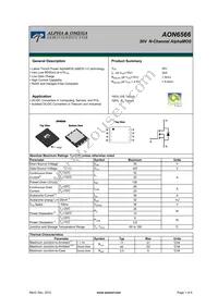 AON6566_MSI Datasheet Cover