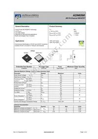 AON6590 Datasheet Cover