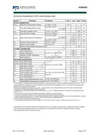 AON6928 Datasheet Page 6