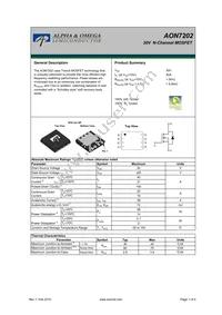 AON7202_101 Datasheet Cover