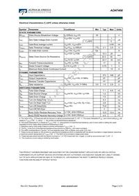 AON7408 Datasheet Page 2