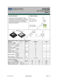 AON7446 Datasheet Cover