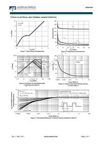 AON7446 Datasheet Page 4