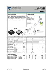 AON7702A_101 Datasheet Cover