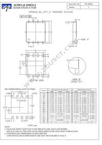 AONS36314 Datasheet Page 9