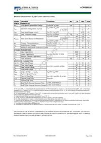 AONS66920 Datasheet Page 2