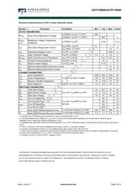 AOT13N50 Datasheet Page 2