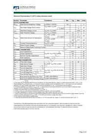 AOT2502L Datasheet Page 2