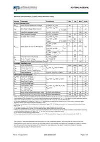 AOT264L Datasheet Page 2