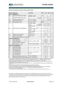 AOT286L Datasheet Page 2