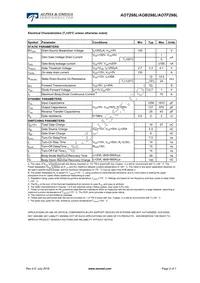 AOT298L Datasheet Page 2