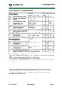 AOT3N100 Datasheet Page 2