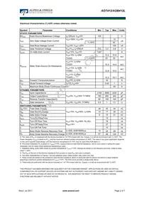 AOT412 Datasheet Page 2