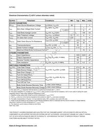 AOT462_002 Datasheet Page 2