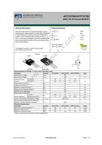 AOTF10T60_001 Datasheet Cover