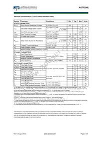 AOTF256L Datasheet Page 2